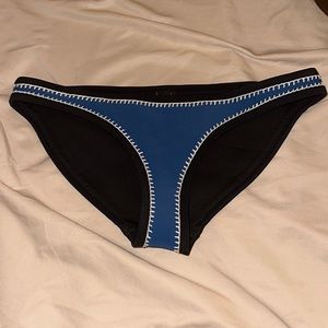 Blue Triangl Bikini Bottoms
